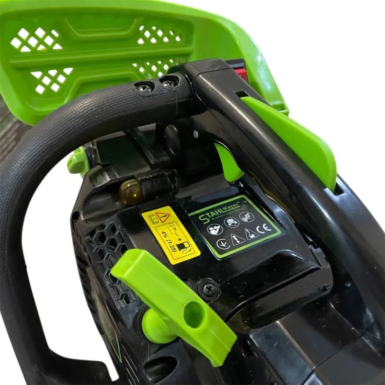 Mini ferăstrău pe benzină STAHLMAYER 25.4cc, lamă 30cm, 2 lanțuri