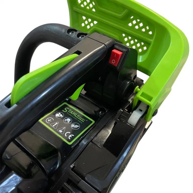 Mini ferăstrău pe benzină STAHLMAYER 25.4cc, lamă 30cm, 2 lanțuri