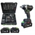 MASINA DE INSURUBAT CU IMPACT 1/2 , 2 IN 1 STAHLMAYER BLACK PRO 36V – 850NM. + 40h