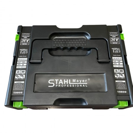 MASINA DE GAURIT CU PERCUTIE FARA FIR, FARA PERII, CU 2 MANDRINE, 36V, 10A,  STAHLMAYER BLACK PRO