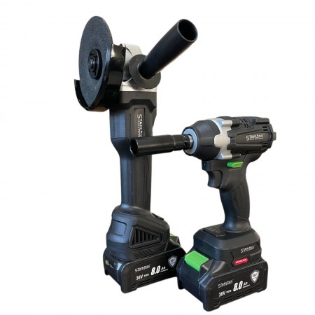 SET POLIZOR UNGHILAR FARA FIR SI IMPACT 36V 8Ah STAHLMAYER BLACK PRO SET POLIZOR UNGHILAR FARA FIR SI IMPACT 36V 8Ah STAHLMAYER BLACK PRO