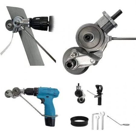 Adaptor de taiat tabla si materiale feroase pentru bormasina