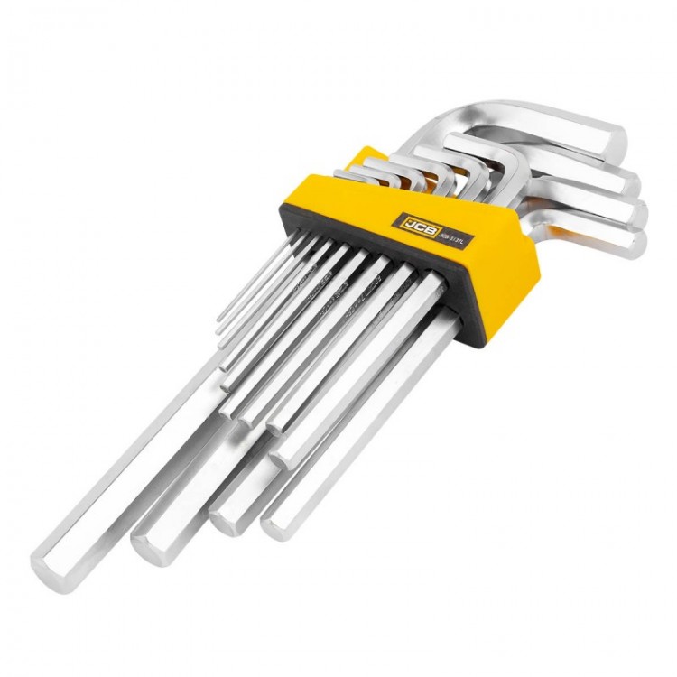 SET DE 13 CHEI HEXAGONALE ÎN FORMĂ DE L EXTINS, JCB - 5137L SET DE 13 CHEI HEXAGONALE ÎN FORMĂ DE L EXTINS, JCB - 5137L