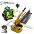 Nivel Laser 4D 2 baterii cu Trepied 120cm + maşină de taiat gresie