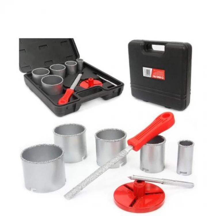 Set carote diamante Mar-Pol 8 piese Set carote diamante Mar-Pol 8 piese