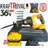FERĂSTRĂU ALTERNATRIV FĂRĂ FIR KRAFT CU DOUA BATERII 36V 8.0Ah, 4 LAME CADOU