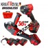 Set cheie cu impact fără fir Kraft 36V 8Ah 850 N/m + polizor unghiular fără fir 36V 8Ah 125 mm KraftRoyal
