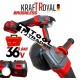 Set cheie cu impact fără fir Kraft 36V 8Ah 850 N/m + polizor unghiular fără fir 36V 8Ah 125 mm KraftRoyal Set cheie cu impact fără fir Kraft 36V 8Ah 850 N/m + polizor unghiular fără fir 36V 8Ah 125 mm KraftRoyal