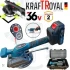 VENTUZĂ DE ASPIRAȚIE REÎNCĂRCABILĂ PENTRU GRESIE 36V 8AH (VIBRATOR) KRAFTROYAL
