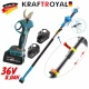 Foarfece de viță de vie fără fir KRAFTROYAL 36V 8.0AH cu stâlp telescopic care se extinde până la 2,5 m Foarfece de viță de vie fără fir KRAFTROYAL 36V 8.0AH cu stâlp telescopic care se extinde până la 2,5 m