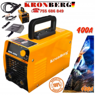 INVERTOR ELECTRIC 400A CU AFIȘAJ INVERTOR KRONBERG IGBN până la 5 mm Aparat de sudură + SET MASCA CIOCAN ȘI PERII 2025.