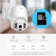 ICSEE WATERPROOF WIFI IP CAMERĂ FULL HD 1920X1080, 5.0MP 360° 4+4 LED