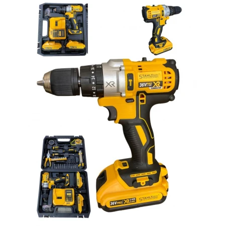 AUTOFILETANTA CU PERCUTIE StahlMayer XR PRO, 36V, 8 AH, 2 ACUMULATORI + ACCESORII