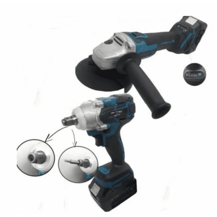 SET CHEIE DE IMPACT 2IN1 SI FLEX KRAFTROYAL, 2 ACUMULATORI, 36V, 8AH, TRUSA
