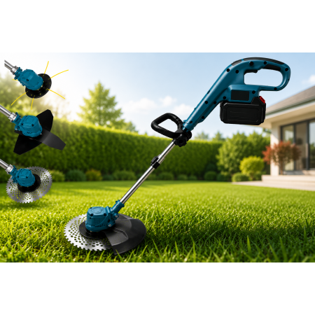 Mașină de tuns iarba fără fir trimmer 36V 8.0AH cu 2 baterii 26 cm Profesională TOP Mașină de tuns iarba fără fir trimmer 36V 8.0AH cu 2 baterii 26 cm Profesională TOP