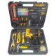 MAȘINA DE GAURIT SI INȘURUBAT CU PERCUȚIE KRAFTROYAL XR 110 ACCESORII,2 ACUMULATORI,36V,8AH