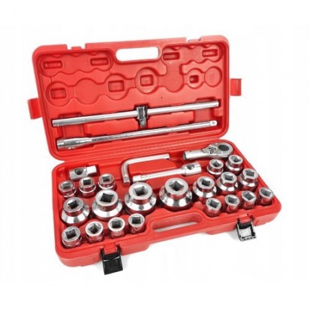 Set Gedore pentru camion, 26 piese, 12 laturi 3/4″ & 1″ ,21-65 mm Set Gedore pentru camion, 26 piese, 12 laturi 3/4″ & 1″ ,21-65 mm