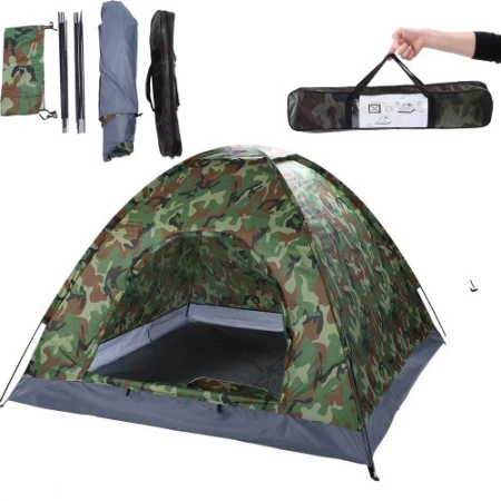 Cort camuflaj, 4 locuri, 200 x 200 x 135 cm