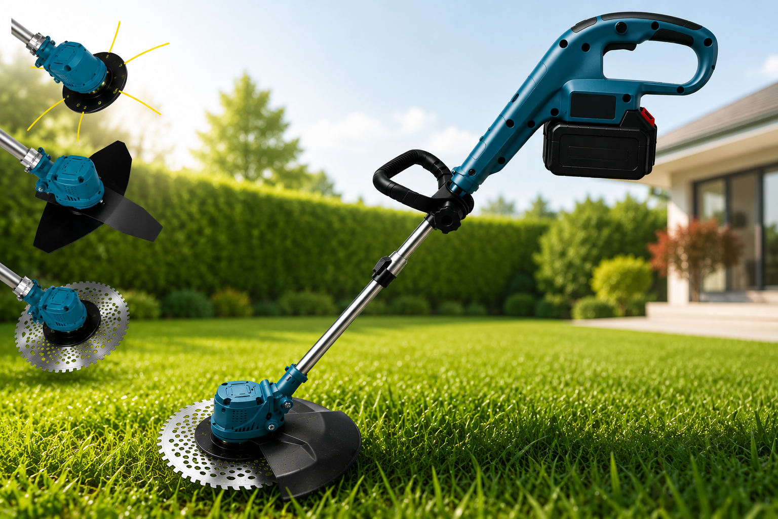 Trimmer profesional 36V 8.0Ah cu 2 baterii